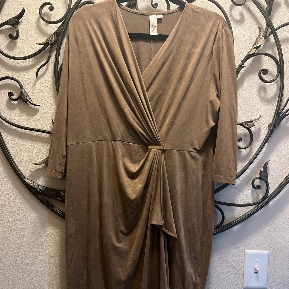 Flirty Suede Dress